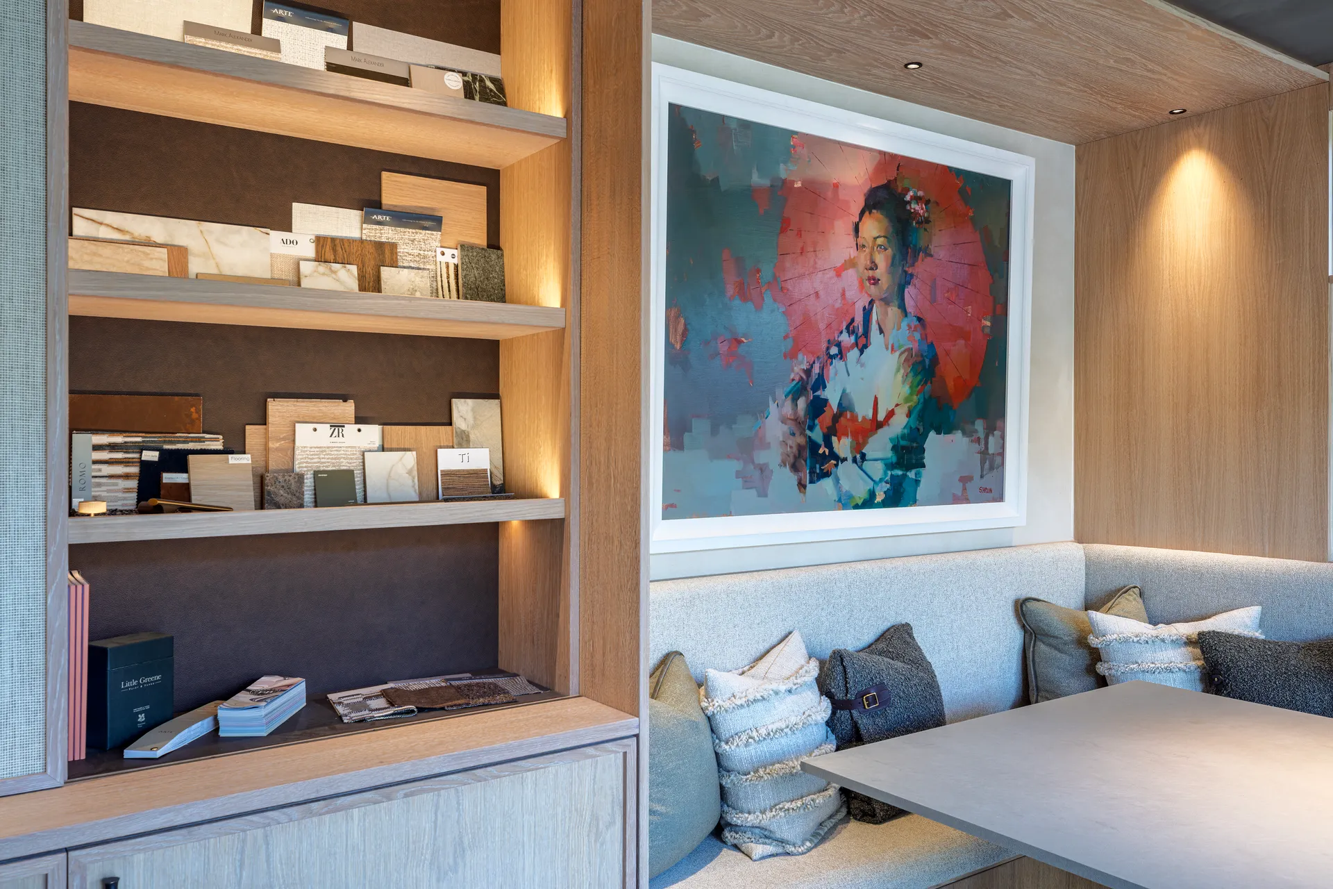 Considered living space designed by Dean Heim & Co., West Yorkshire