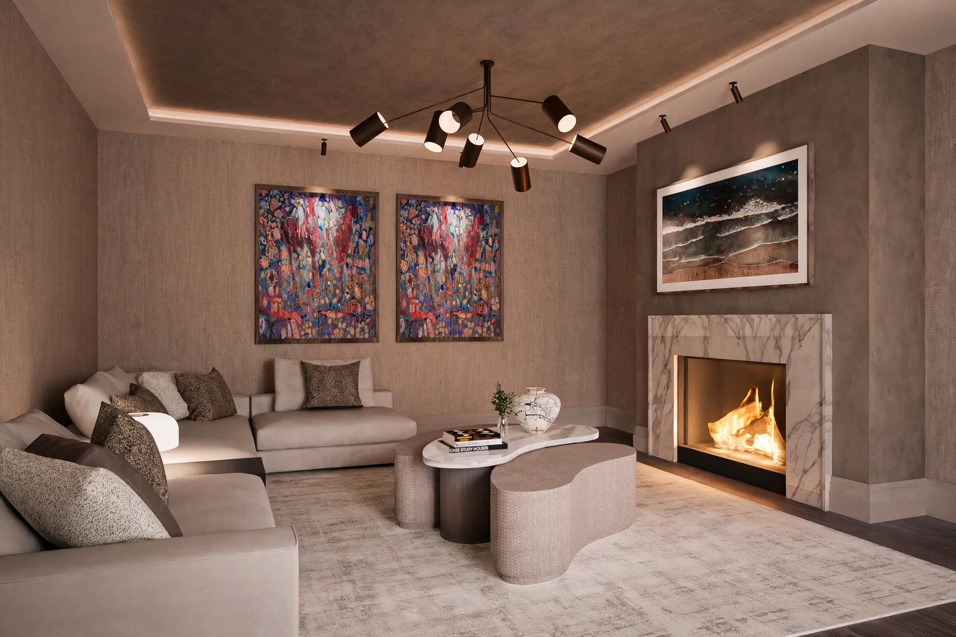 Made-to-order cabinetry in a Yorkshire interior design project