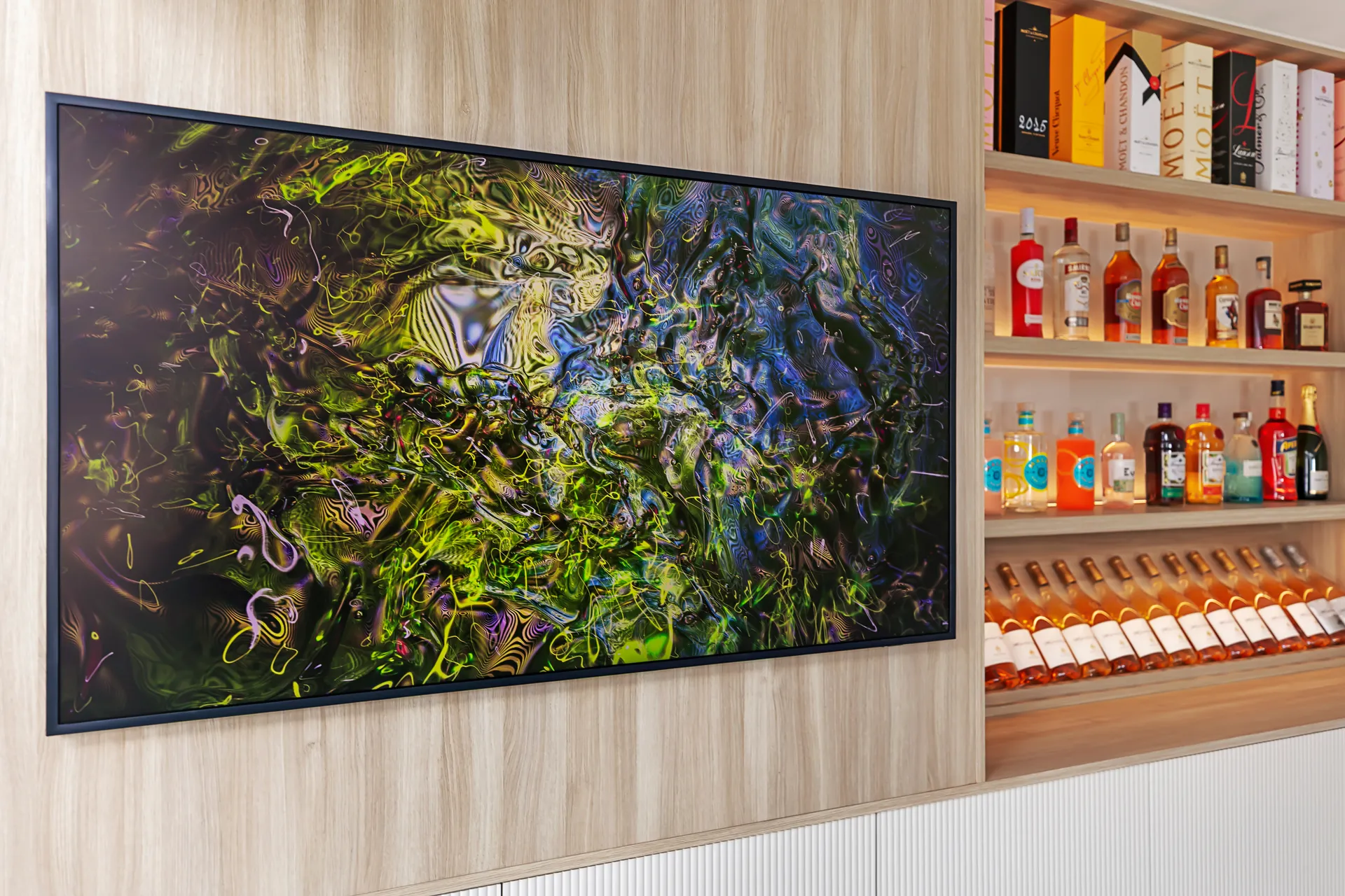 Interior design at Leathley House, Menston, Yorkshire by Dean Heim & Co.