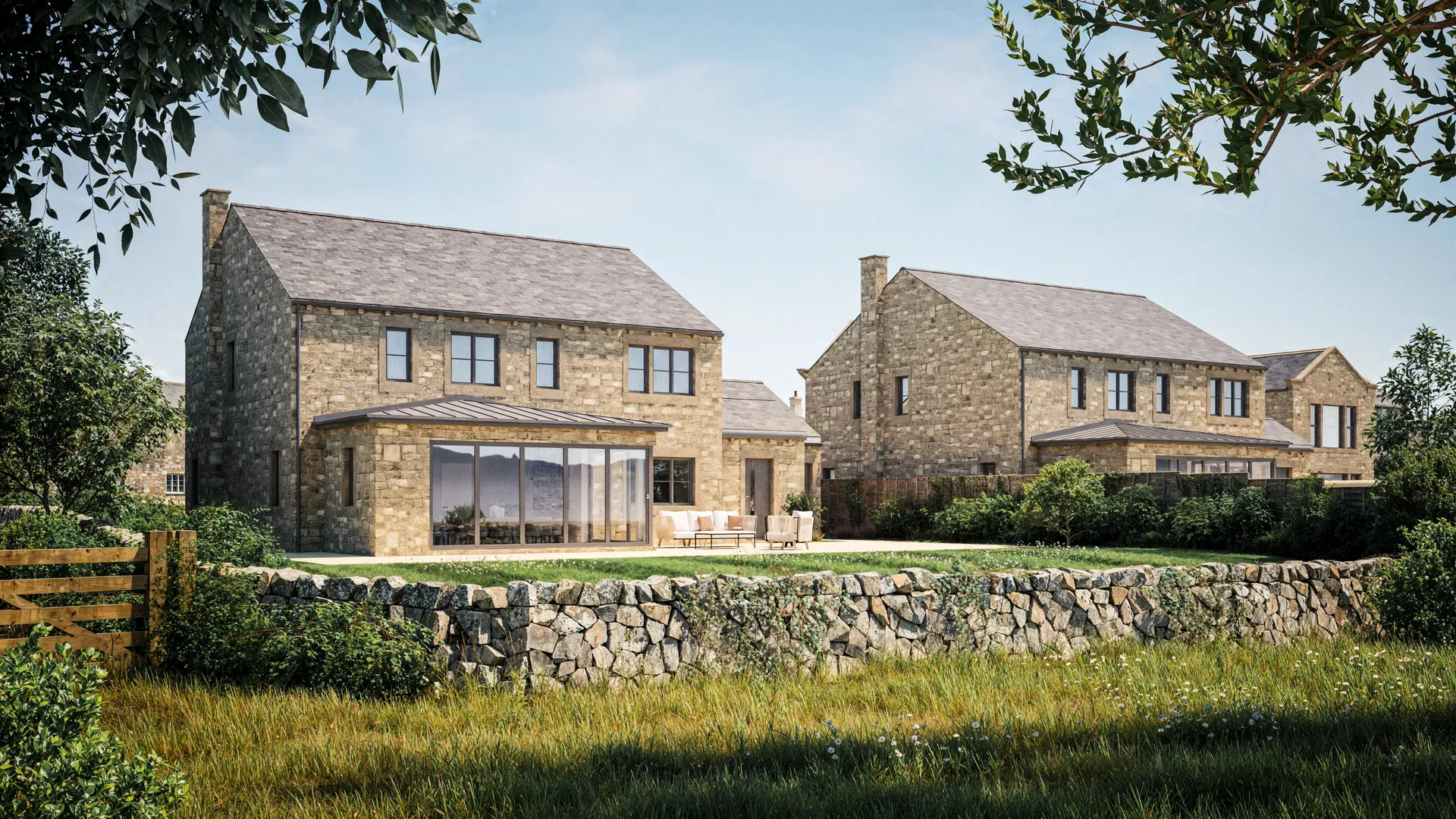 New build interior design in Askwith, Yorkshire by Dean Heim & Co.